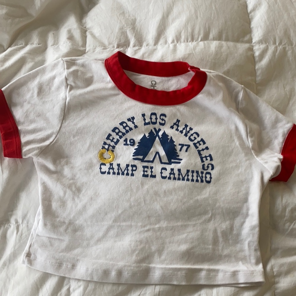 Cherry Los Angeles baby tee